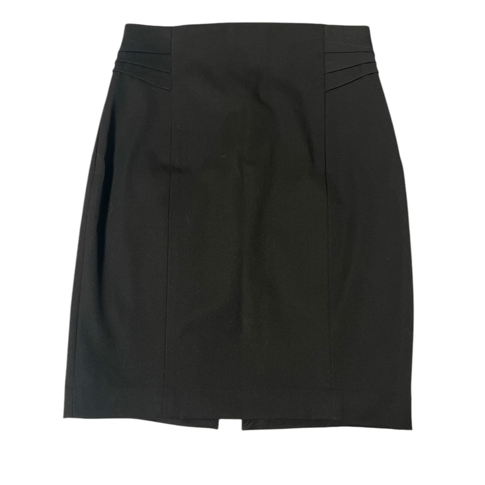 NEW Express Black Pencil Skirt with Slit Size 0 NWT